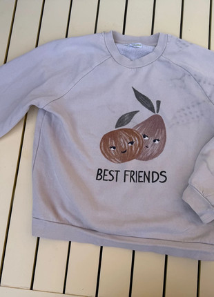 Sweat-shirt, marca: Vertbaudet, estado: Bom, tamanho: 10 anos / 140 cm, €1.00, €1.75 inclui Proteção do Comprador