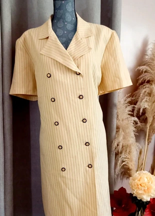 Robe à rayures vintage - Taille 42/XL, marque: Vintage Chic, état: Très bon état, taille: XL / 42 / 14, 8,00 €, 9,10 € Protection acheteurs incluse