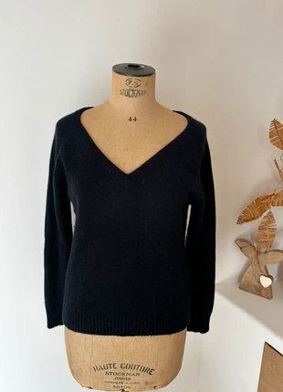 Pull Kujten 100% Cachemire Bleu marine / Taille S, merk: Kujten, staat: Heel goed, maat: S / 36 / 8, € 89,90, € 95,10 inclusief Kopersbescherming