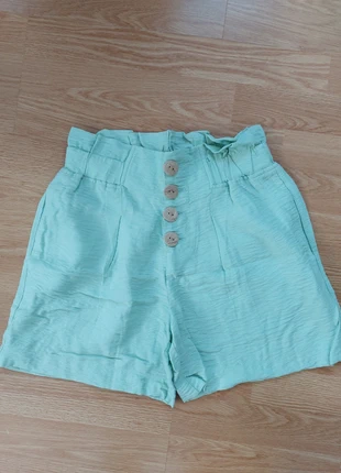 calções verdes, marca: Kiabi, estado: Muy bueno, tamaño: S / 36 / 8, 3,00 €, 3,85 € Protección al comprador incluida