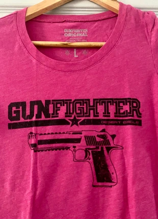 T-shirt Gunfighter, estado: Muy bueno, tamaño: L / 40 / 12, 6,00 €, 7,00 € Protección al comprador incluida