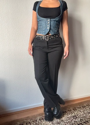 Pantalon vintage style tailleur gothique officecore y2k, marque: Top Vintage, état: Très bon état, taille: M / 38 / 10, 24,50 €, 26,43 € Protection acheteurs (Pro) incluse