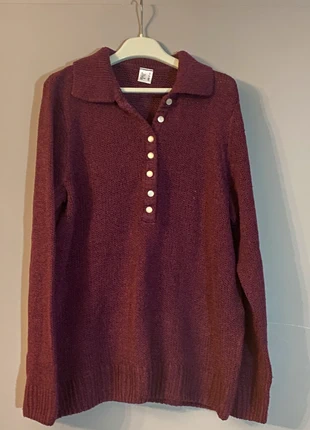 Pull Polo Tricoté avec Col, staat: Heel goed, maat: M / 38 / 10, € 10,00, € 11,20 inclusief Kopersbescherming