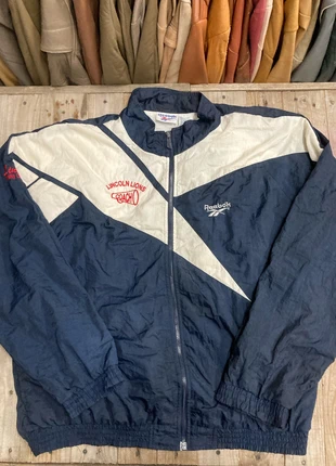 Vintage reebok varsity coach sports 90s windbreaker jacket, brand: Reebok, condition: Good, size: XL, £12.00, £13.30 includes Buyer Protection