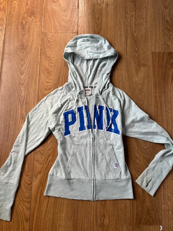 Pink zip up