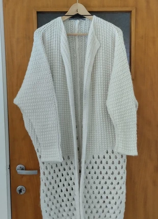 White cosy knitted stylish cora kemperman sweater gilet vest, marque: Cora Kemperman, état: Neuf sans étiquette, taille: M / 38 / 10, 150,00 €, 158,20 € Protection acheteurs incluse