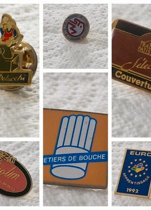 Pins en lot x6 pin's, état: Très bon état, 6,00 €, 7,00 € Protection acheteurs incluse