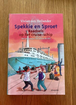 Spekkie en Sproet; Raadsels op het cruise-schip, merk: Vivian, staat: Heel goed, maat: 7 jaar / 122 cm, € 3,50, € 4,38 inclusief Kopersbescherming