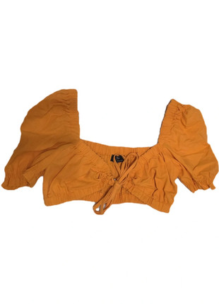 Top arancione Bershka, zustand: Sehr gut, größe: XS / 34 / 6, 1,00 €, 1,75 € inklusive Vinted-Käuferschutz