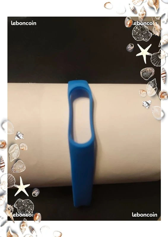 Bracelet bleu pour montre connectée Xiaomi mi start band 4