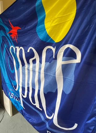 Space Ibiza Flag 134cm x 197cm, brand: Space ibiza, condition: Very good, £130.00, £137.20 includes Buyer Protection