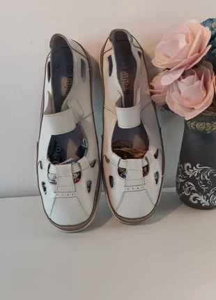 Adorables chaussures 🥿 confort blanches pointure 42 - Calydon, marca: Calydon, estado: Muito bom, tamanho: 42, €10.00, €11.20 inclui Proteção do Comprador