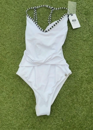 Neuf Maillot de bain 1 pièce Hublot T.1 - Blanc & Marine Marinière, brand: Hublot, condition: New without tags, size: S / 36 / 8, €24.00, €25.90 includes Buyer Protection