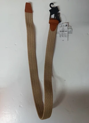 Ceinture tressée élastique beige Kiabi T. M/L, marca: Kiabi, estado: Nuevo con etiquetas, tamaño: Ajustable, 5,00 €, 5,95 € Protección al comprador incluida