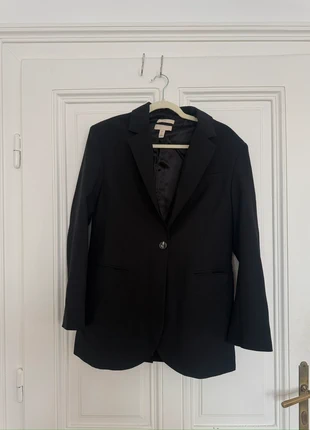 Wool oversized Blazer, marke: H&M, zustand: Sehr gut, größe: XS / 34 / 6, 35,00 €, 37,45 € inklusive Vinted-Käuferschutz