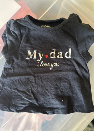Tee shirt, marke: Kiabi, zustand: Sehr gut, größe: 1-3 Monate / 56, 1,00 €, 1,75 € inklusive Vinted-Käuferschutz
