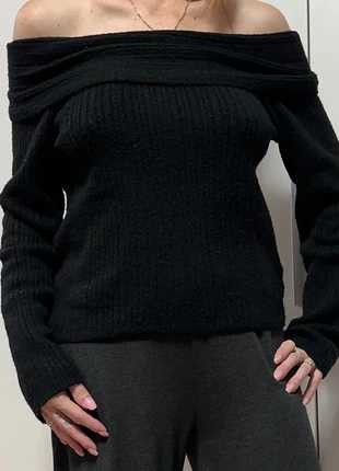 H&m pull épaules dénudées taille m, marque: H&M, état: Bon état, taille: M / 38 / 10, 2,00 €, 2,80 € Protection acheteurs incluse