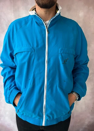 | Vintage Australian L’Alpina Jacket | Bright Blue oversize | 80s Retro Made in Italy |, marca: Australian, estado: Muito bom, tamanho: XL, €30.00, €32.20 inclui Proteção do Comprador