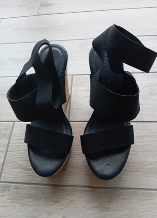 Zeppa Primadonna nero elastico sughero tacco 11, brand: PrimaDonna, condizioni: Ottime, taglia: 36, €5.99, €6.99 include la Protezione acquisti