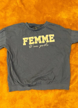 Sweat-shirt, marque: Kiabi, état: Bon état, taille: XS / 34 / 6, 3,00 €, 3,85 € Protection acheteurs incluse