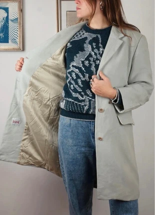 Splendido cappotto Sisley in lana colore grigio ghiaccio vintage wool coat, marque: Sisley, état: Très bon état, taille: S / 36 / 8, 20,00 €, 21,70 € Protection acheteurs incluse