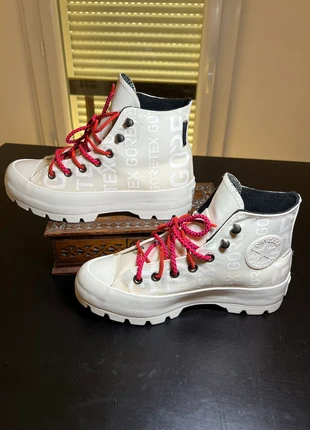 Converse blanche Gore Tex taille 39, marke: Converse, zustand: Sehr gut, größe: 39, 50,00 €, 53,20 € inklusive Vinted-Käuferschutz