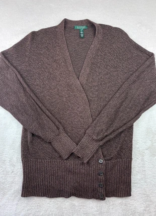 Gilet Lauren Ralph Lauren – Femme XL marron à 3 boutons, marke: Ralph Lauren, zustand: Sehr gut, größe: XL / 42 / 14, 17,00 €, 18,55 € beinhaltet Vinted-Käuferschutz Pro
