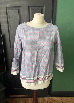 Seasalt Sea Salt striped cotton top size 12, brand: Seasalt Cornwall, condition: Very good, size: L / UK 16-18, £12.00, £13.30 includes Buyer Protection