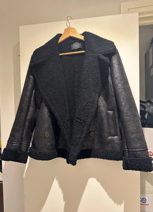 Black jacket thrifted from Paris, brand: fidji, condition: New without tags, size: S / 8, £20.00, £21.70 includes Buyer Protection