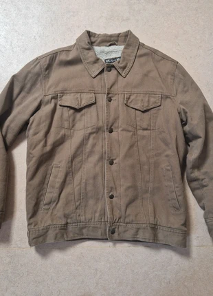 Denim trucker jacket. Sherpa lining. Atlas for Men. early 00s, merk: Atlas for Men, staat: Heel goed, maat: XL, € 30,00, € 32,20 inclusief Kopersbescherming