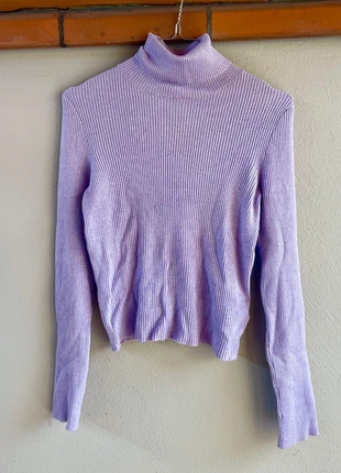 Dolcevita donna H&M tg S – Maglia lilla a coste, soft touch e super chic 💜, marque: H&M, état: Bon état, taille: S / 36 / 8, 6,00 €, 7,00 € Protection acheteurs incluse