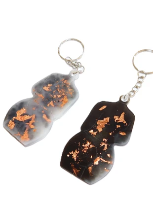 Portes clés femmes effet marbre en résine, brand: Fait Main, condition: New with tags, €2.00, €2.80 includes Buyer Protection