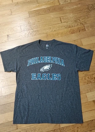 T-shirt Majestic Eagles, marque: Majestic, état: Très bon état, taille: L, 10,00 €, 11,20 € Protection acheteurs incluse