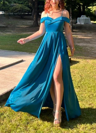 Vestido invitada novia azul petróleo, marque: boutique, état: Très bon état, taille: S / 36 / 8, 99,90 €, 105,60 € Protection acheteurs incluse