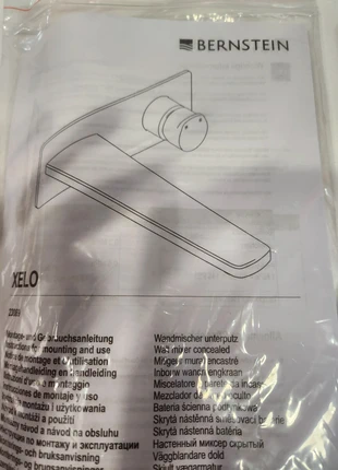 Mitigeur de lavabo mural type xelo, merk: bernstein, staat: Nieuw met prijskaartje, € 50,00, € 53,20 inclusief Kopersbescherming
