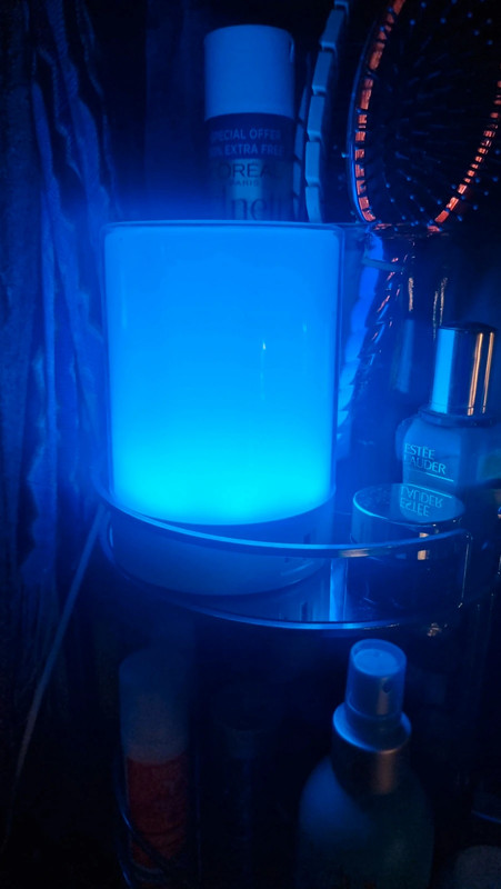 Lampara táctil varios colores y puertos usb