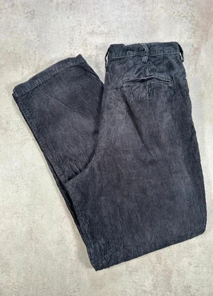 Pantalon En Velours Côtelé / Corduroy vintage  bleu indigo, coupe droite, taille W33 L32, merk: Vintage Dressing, staat: Goed, maat: W33 | FR 42, € 7,00, € 8,05 inclusief Kopersbescherming Pro