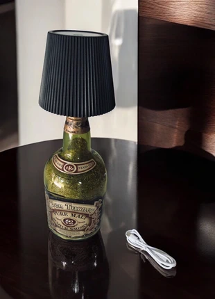 Lampe de table tendance tactile upcyclée - Bouteille Glen Turner 12 ans, merk: Original, staat: Nieuw met prijskaartje, € 49,00, € 52,15 inclusief Kopersbescherming