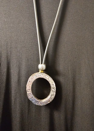 Necklace, black and silver, brand: NO LABEL, condition: Very good, £5.00, £5.95 includes Buyer Protection