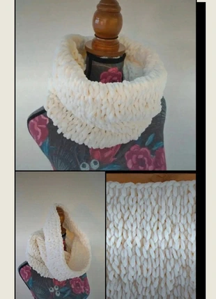 🍄 Magnifique tour de cou neuf à offrir pour Noël 🍄, marque: Fait Main, état: Neuf avec étiquette, 12,12 €, 13,43 € Protection acheteurs incluse