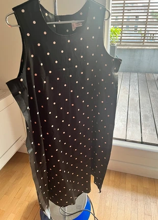 Robe noire à pois Comme des Garçons, marca: Comme des Garçons, estado: Muy bueno, tamaño: M / 38 / 10, 180,00 €, 189,70 € Protección al comprador incluida