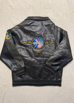 Veste cuir leather jacket aviateur Vinatge 1965 US rare limited edition, merk: Vintage Dressing, staat: Heel goed, maat: M, € 129,99, € 137,19 inclusief Kopersbescherming