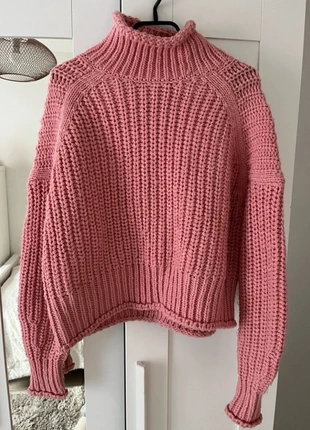 Pull col roulé rose H&M, brand: H&M, condizioni: Ottime, taglia: M / IT 42 / EU 38, €13.00, €14.35 include la Protezione acquisti