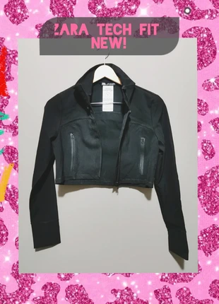 Chaqueta técnica negra nueva Zara outdoor, marca: Zara, estado: Nuevo sin etiquetas, tamaño: M / 38 / 10, 25,00 €, 26,95 € Protección al comprador incluida