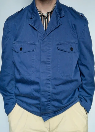 Veste travail cycliste workwear jacket giacca lavoro chaqueta trabajo werk jas battledress, marque: Swedish army short workwear jacket battledress, état: Très bon état, taille: L, 65,00 €, 68,95 € Protection acheteurs incluse