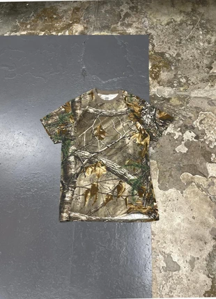 T-shirt USA vert kaki imprimé graphique Realtree Vintage, merk: Vintage Dressing, staat: Heel goed, maat: M, € 12,00, € 13,30 inclusief Kopersbescherming Pro