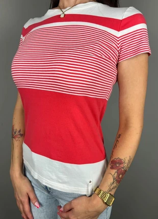 T-shirt Lauren Ralph Lauren blanc rose - S femme - coton 5TRLS 07, brand: Ralph Lauren, condition: Very good, size: S / 36 / 8, €6.00, €7.00 includes Buyer Protection Pro