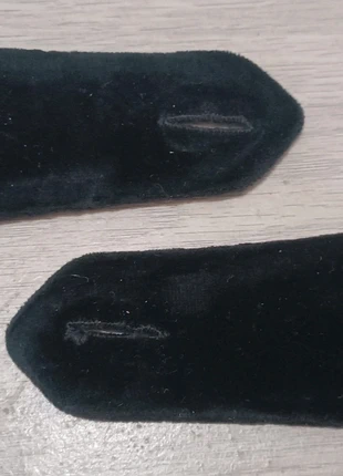 Épaulettes noire velours, marque: Armée de Terre, état: Très bon état, 12,00 €, 13,30 € Protection acheteurs incluse
