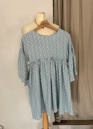 🌸 Robe Willow & Paige bleue pois – Taille S (36), très bon état, marque: Boutique Bohéme, état: Très bon état, taille: S / 36 / 8, 5,00 €, 5,95 € Protection acheteurs incluse