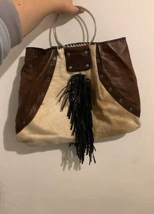 Vintage sac en cuir, brand: Vintage Dressing, condition: Good, €30.00, €32.20 includes Buyer Protection